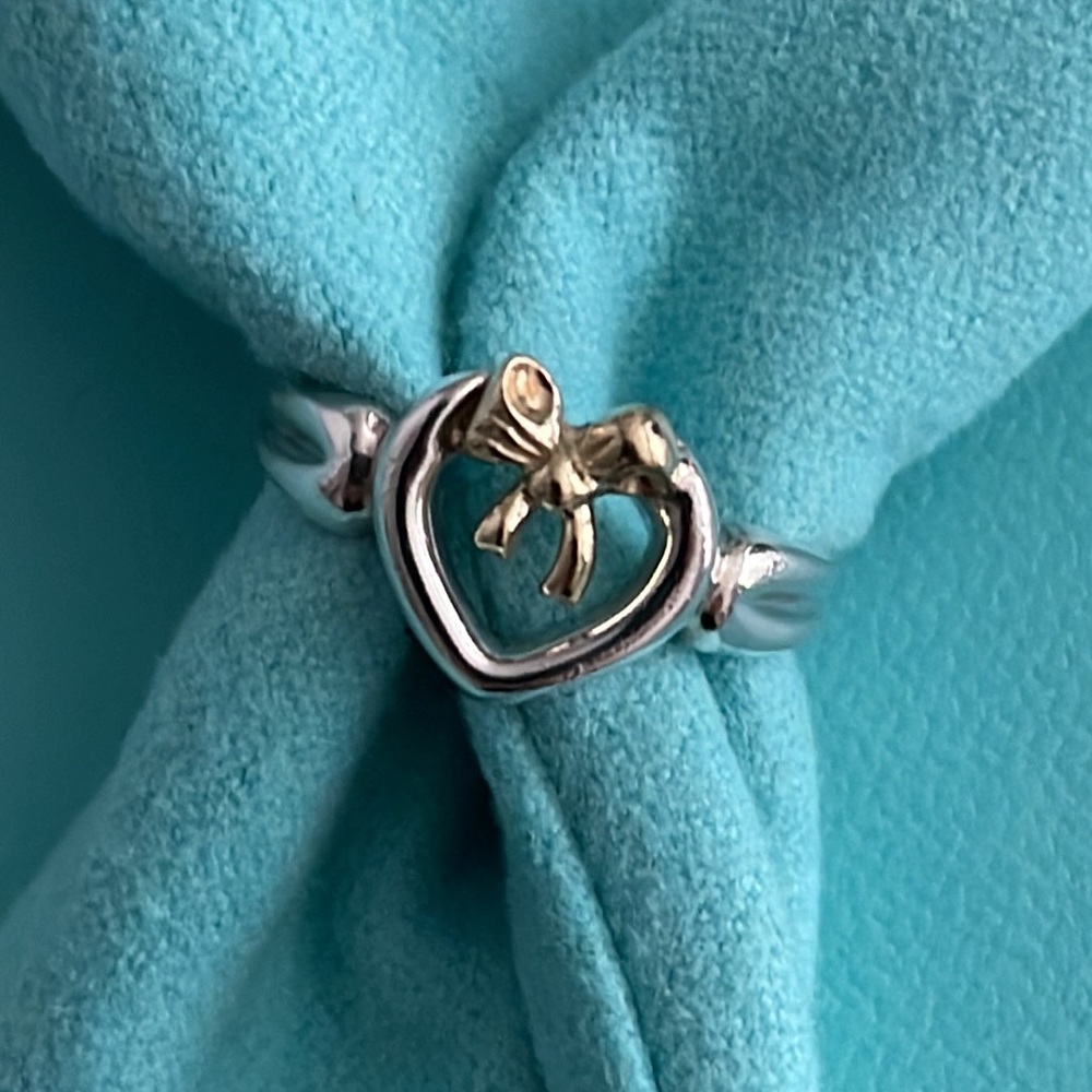 Tiffany & Co. heart bow ring - Picture 12 of 16